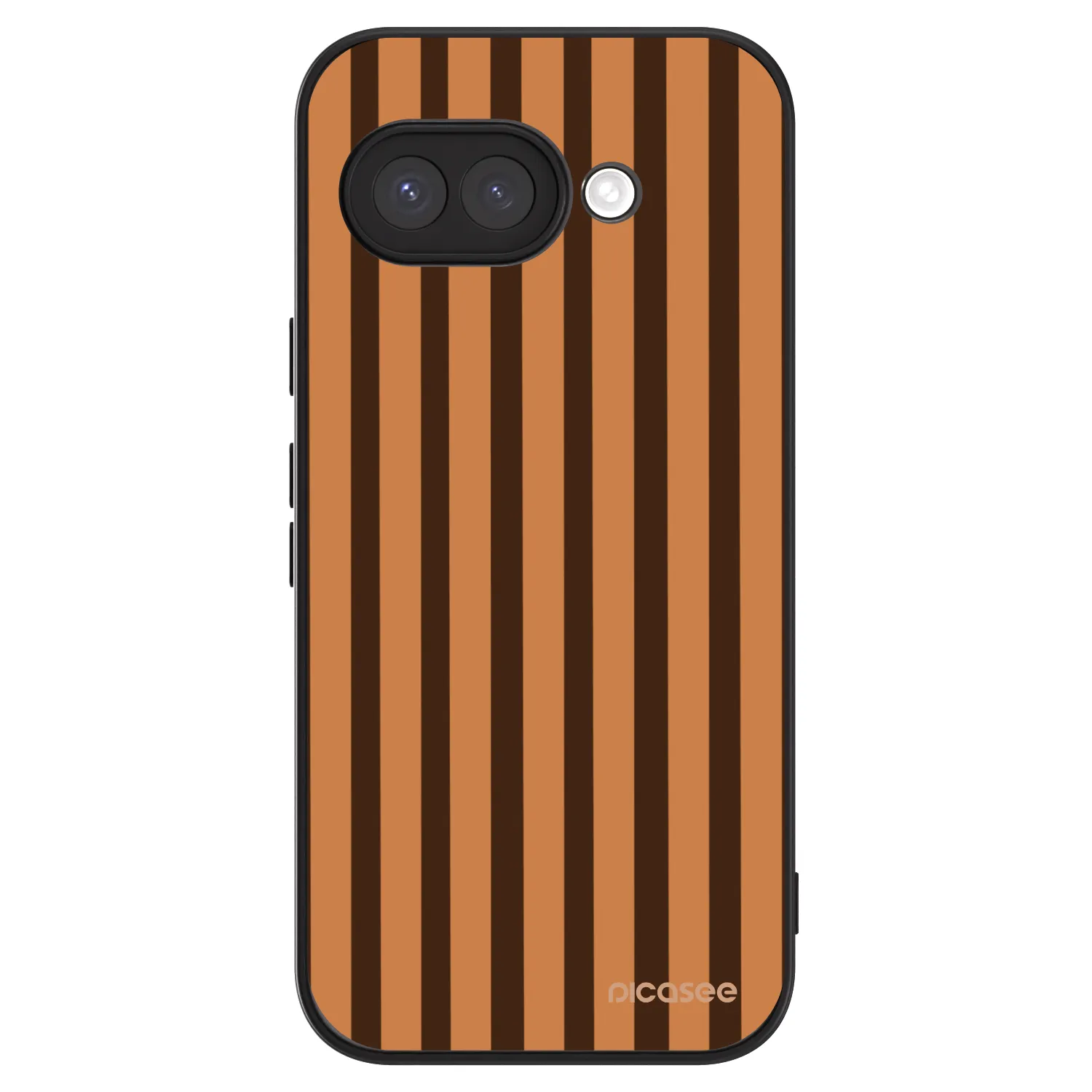 Picasee ULTIMATE CASE Google Pixel 9a - készülékre - Caramel lines