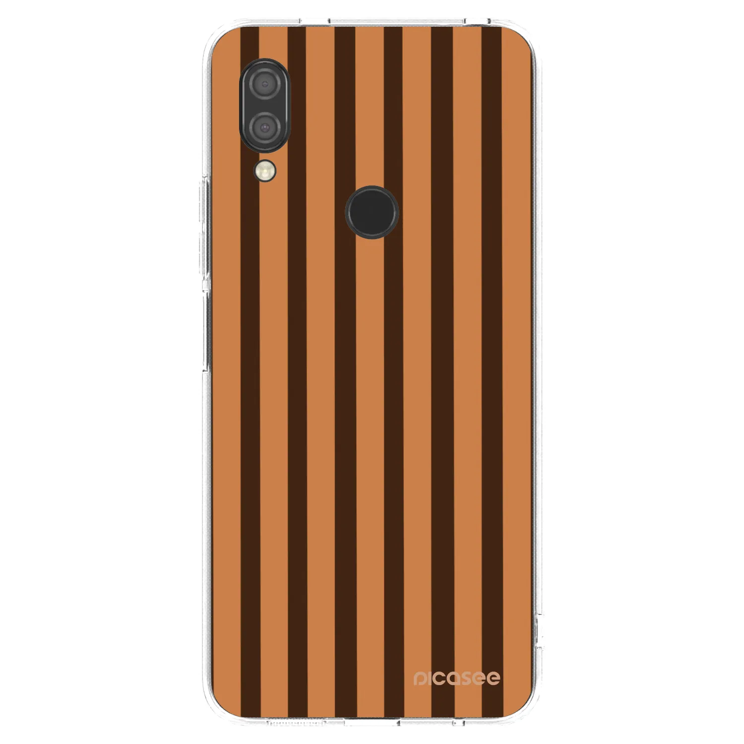 Picasee átlátszó szilikon tok az alábbi mobiltelefonokra Xiaomi Redmi 7 - Caramel lines