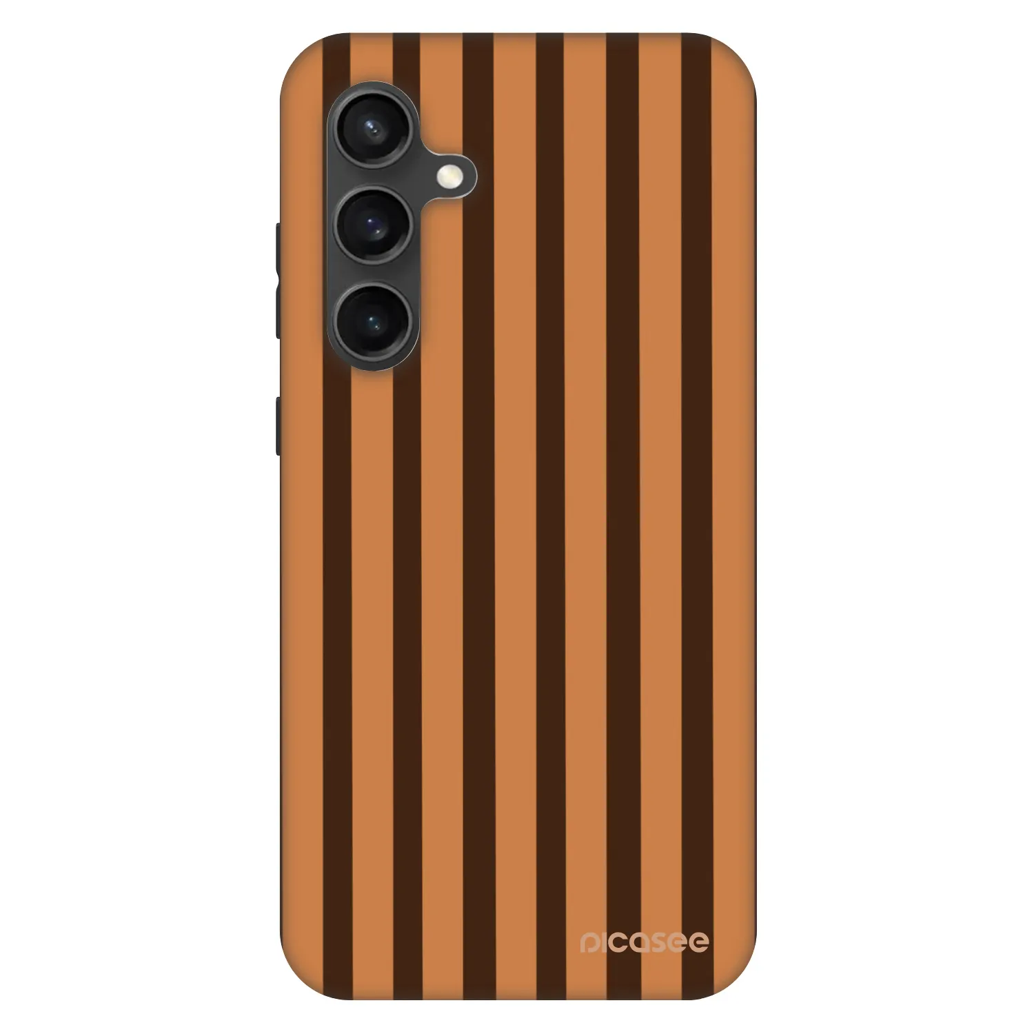 Picasee Fashion Case Samsung Galaxy S24 FE S721B - Caramel lines