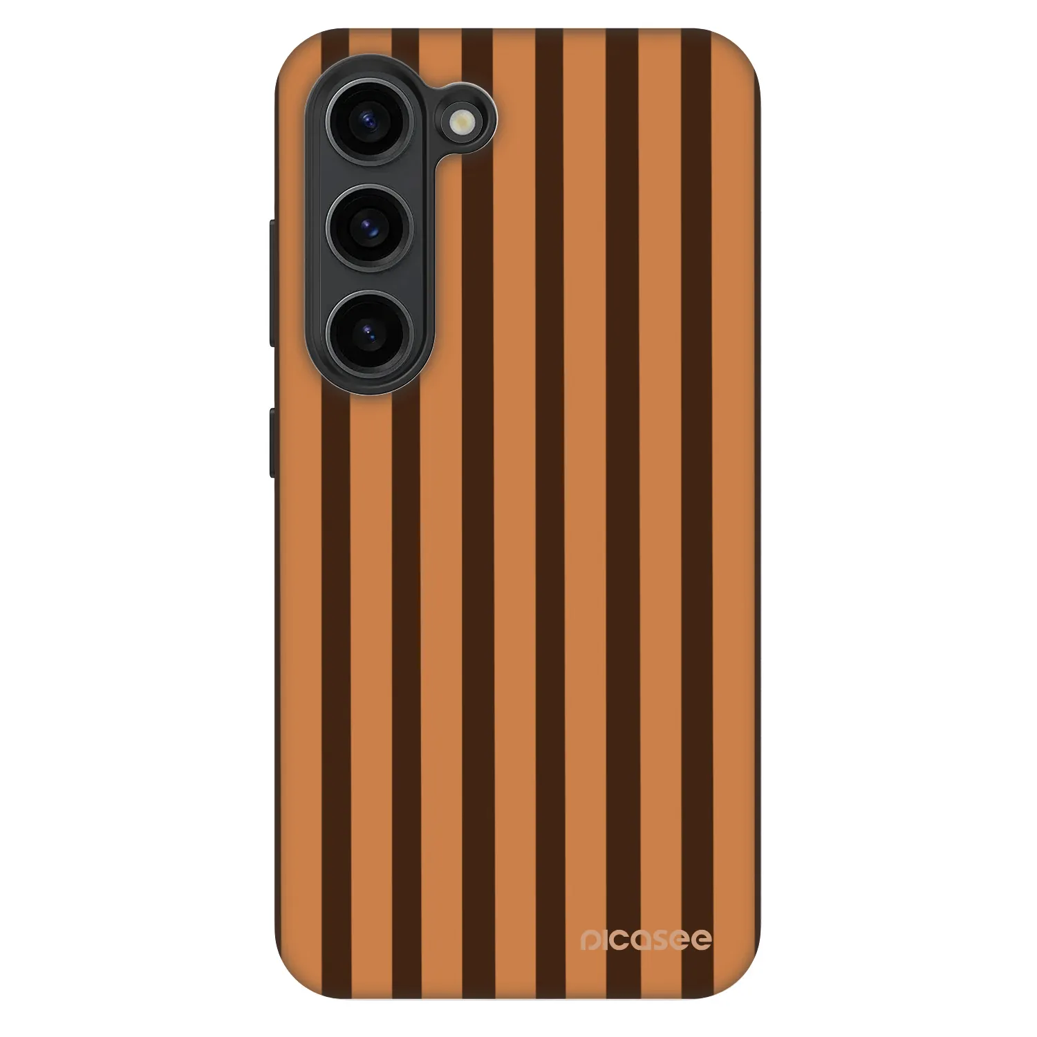 Picasee Fashion Case Samsung Galaxy S23 5G - Caramel lines
