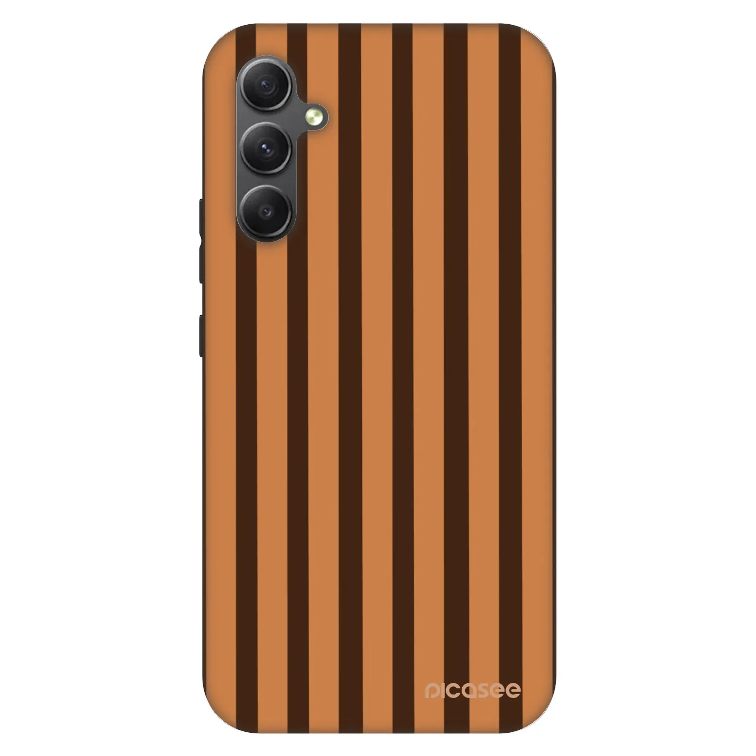 Picasee Fashion Case Samsung Galaxy A34 5G A346B - Caramel lines