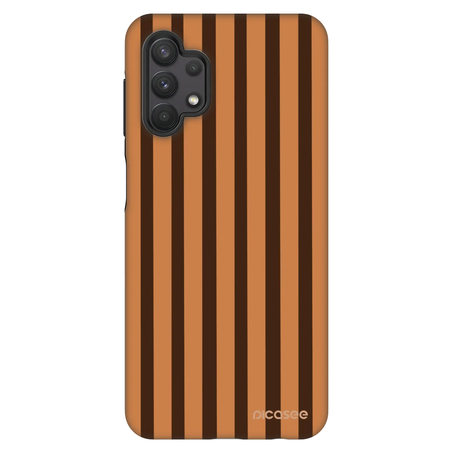 Picasee Fashion Case Samsung Galaxy A32 5G A326B - Caramel lines