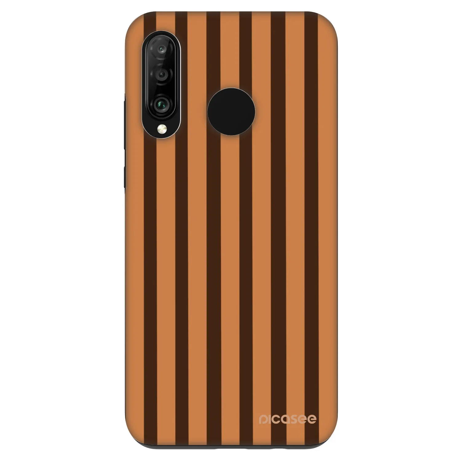 Picasee Fashion Case Huawei P30 Lite - Caramel lines