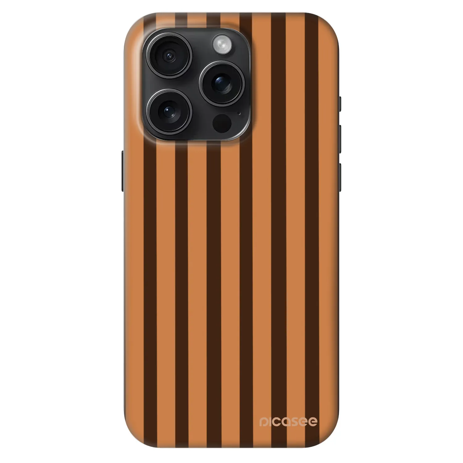 Picasee Fashion Case MagSafe Apple iPhone 15 Pro - Caramel lines