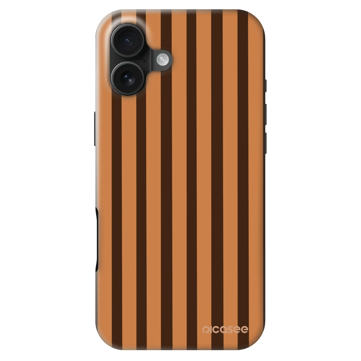 Picasee Fashion Case MagSafe Apple iPhone 16 Plus - Caramel lines
