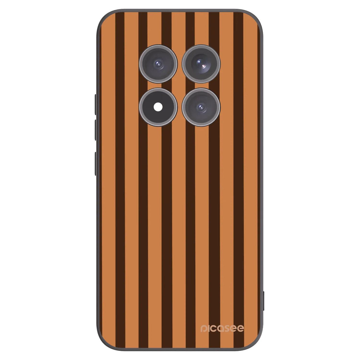 Picasee fekete szilikon tok az alábbi mobiltelefonokra Xiaomi Redmi Note 15 Pro+ - Caramel lines