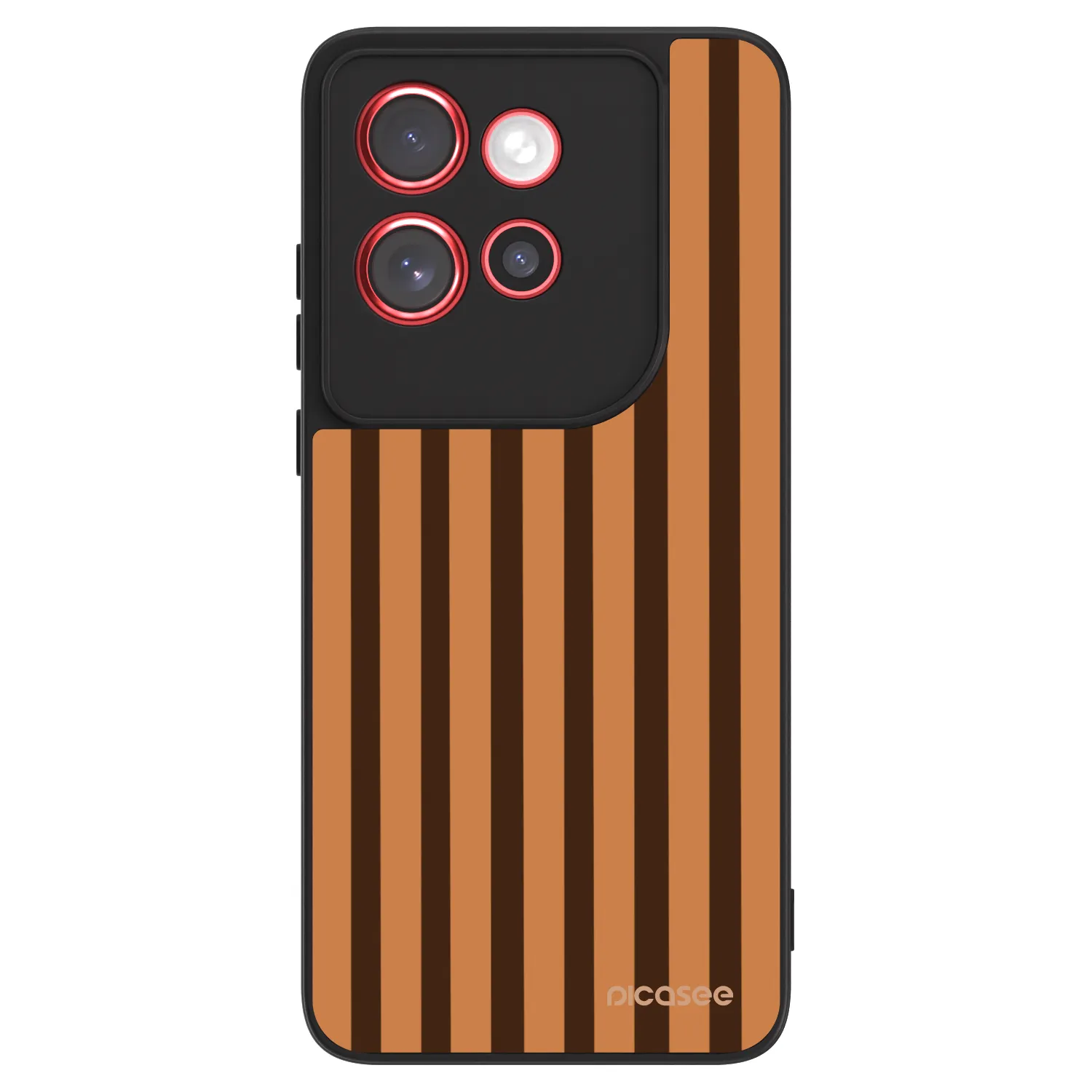 Picasee ULTIMATE CASE Motorola Edge 60 Neo 5G - készülékre - Caramel lines