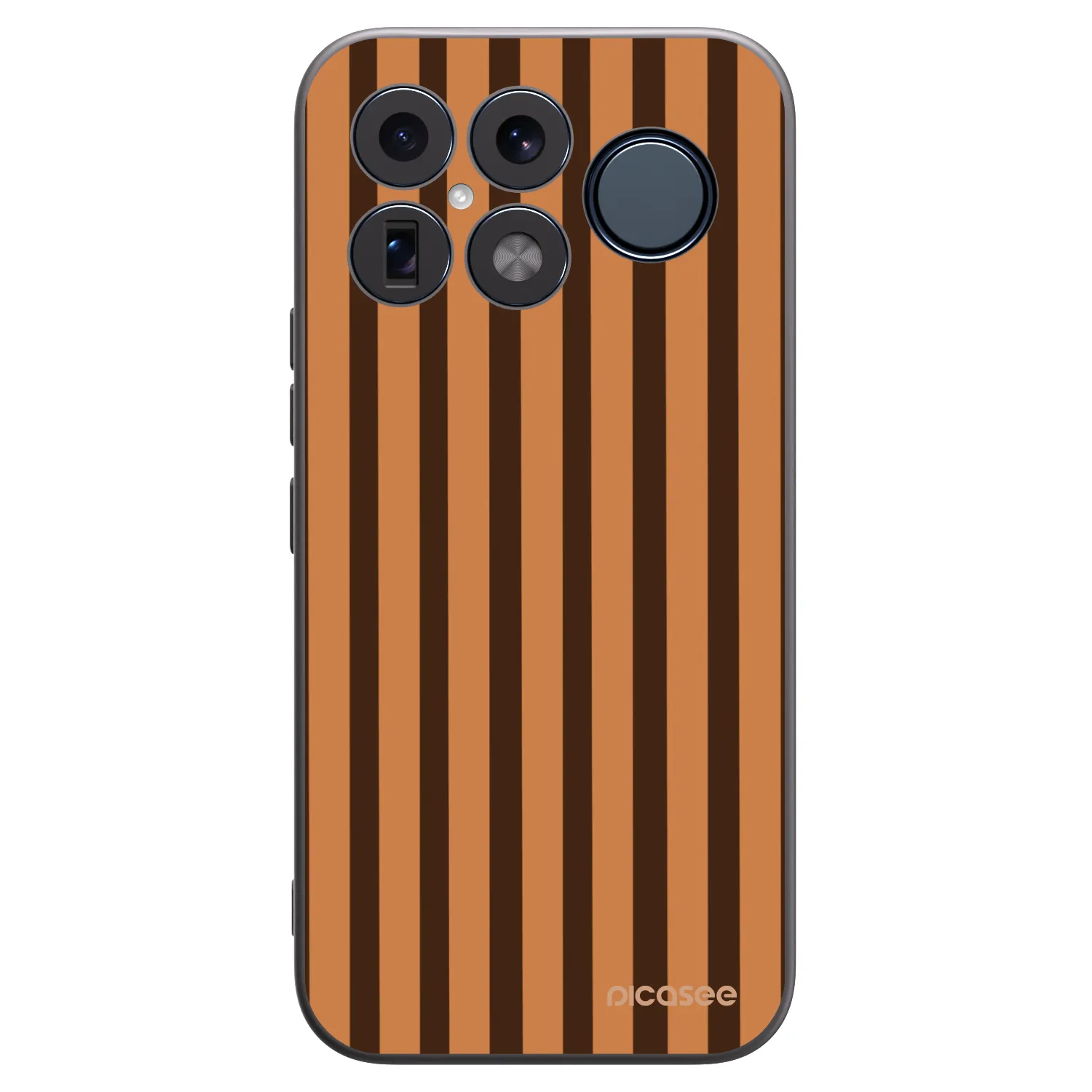 Picasee fekete szilikon tok az alábbi mobiltelefonokra Xiaomi Poco F8 Ultra - Caramel lines