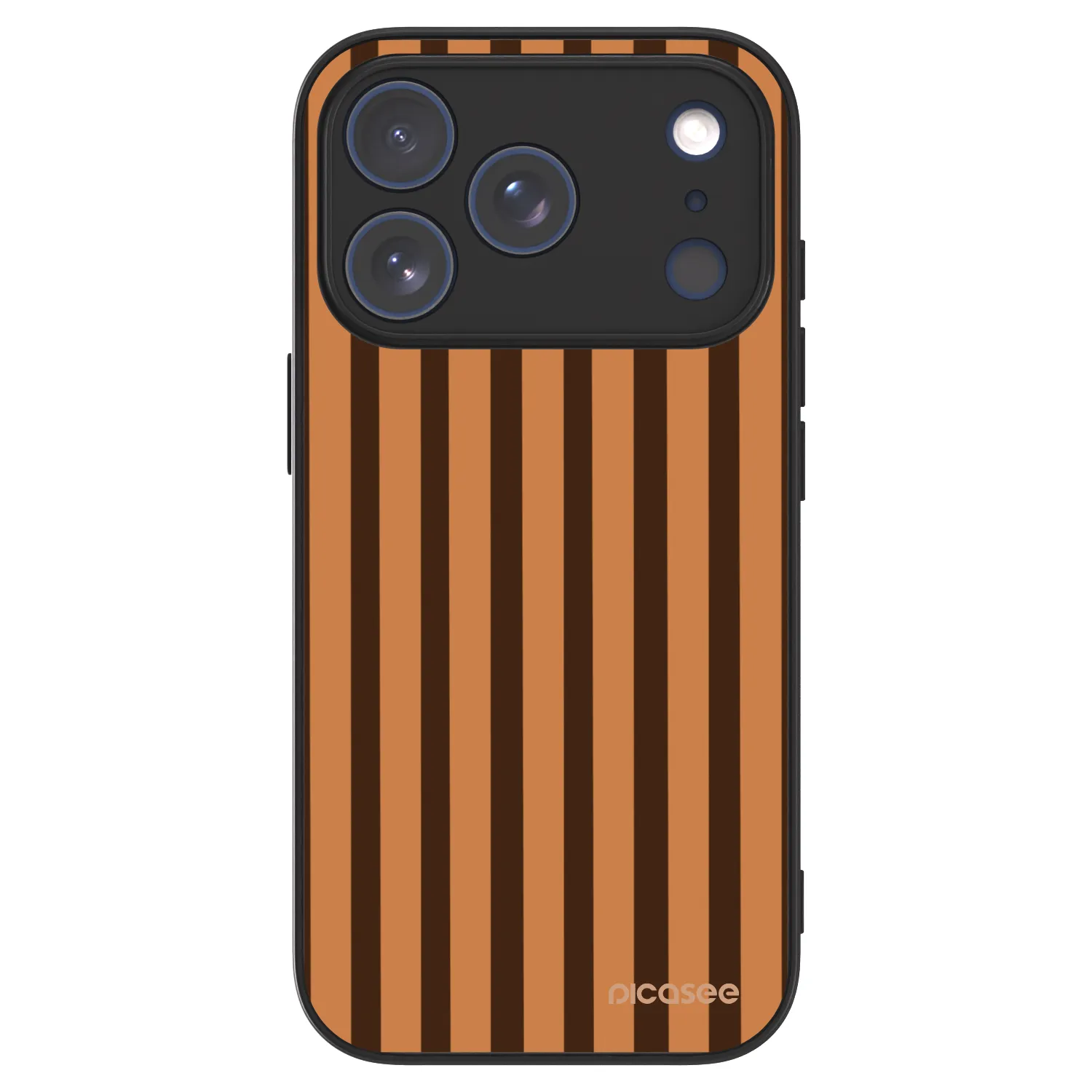 Picasee ULTIMATE CASE Apple iPhone 18 Pro - készülékre - Caramel lines