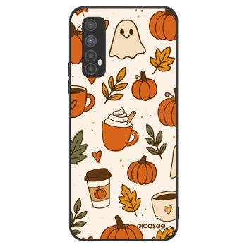 Szilikon tok erre a típusra Realme 7 - Fall vibes