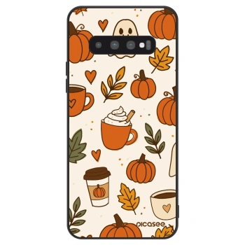 Szilikon tok erre a típusra Samsung Galaxy S10 Plus G975 - Fall vibes
