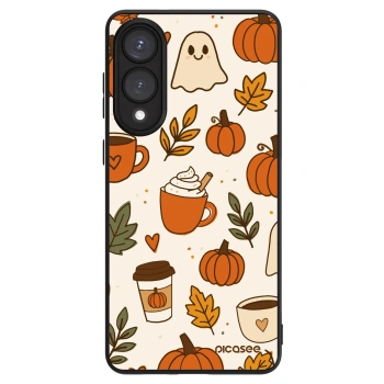 Szilikon tok erre a típusra Samsung Galaxy S25 Edge 5G - Fall vibes