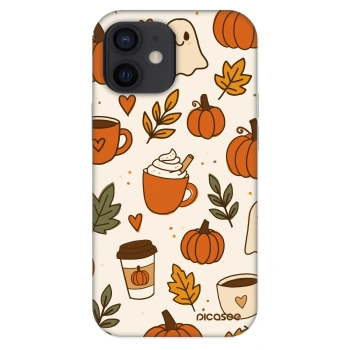 Szilikon tok erre a típusra Apple iPhone 12 mini - Fall vibes