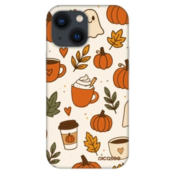 Szilikon tok erre a típusra Apple iPhone 13 mini - Fall vibes
