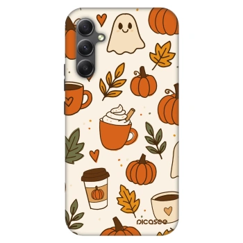 Szilikon tok erre a típusra Samsung Galaxy A34 5G A346B - Fall vibes