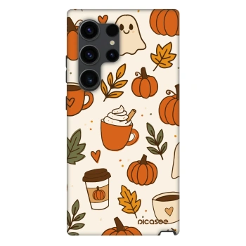 Szilikon tok erre a típusra Samsung Galaxy S24 Ultra S928B 5G - Fall vibes