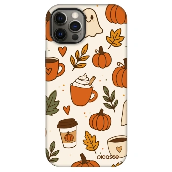 Szilikon tok erre a típusra Apple iPhone 12 Pro - Fall vibes