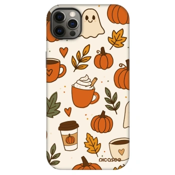 Szilikon tok erre a típusra Apple iPhone 12 Pro Max - Fall vibes