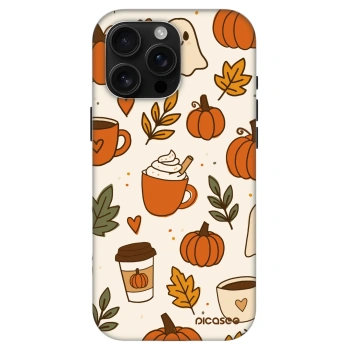 Szilikon tok erre a típusra Apple iPhone 16 Pro Max - Fall vibes