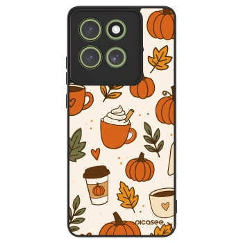 Szilikon tok erre a típusra Motorola Moto G86 5G - Fall vibes