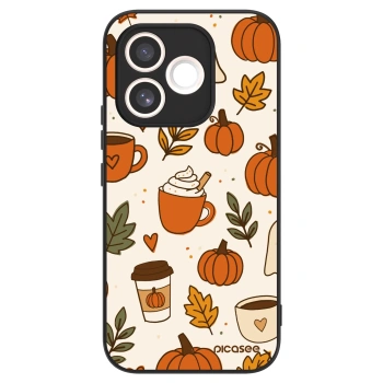 Szilikon tok erre a típusra Honor 600 Lite - Fall vibes