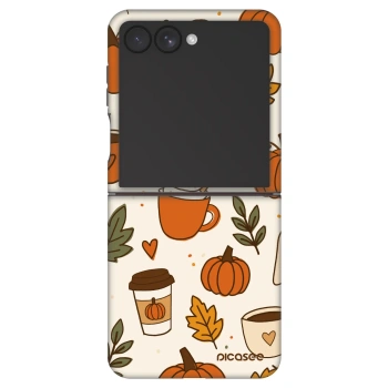 Szilikon tok erre a típusra Samsung Galaxy Z Flip7 5G - Fall vibes