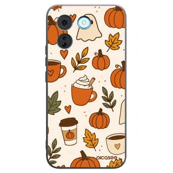 Picasee fekete szilikon tok az alábbi mobiltelefonokra Xiaomi Redmi Note 17 Pro MAX 5G - Fall vibes