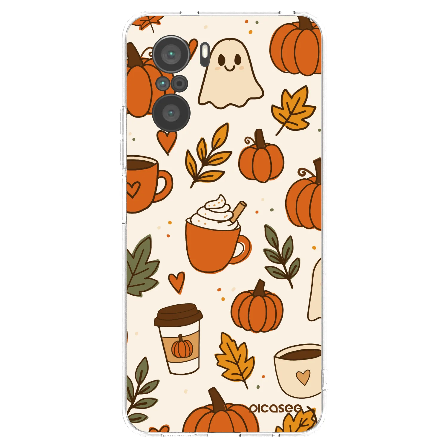 Picasee átlátszó szilikon tok az alábbi mobiltelefonokra Xiaomi Poco F3 - Fall vibes