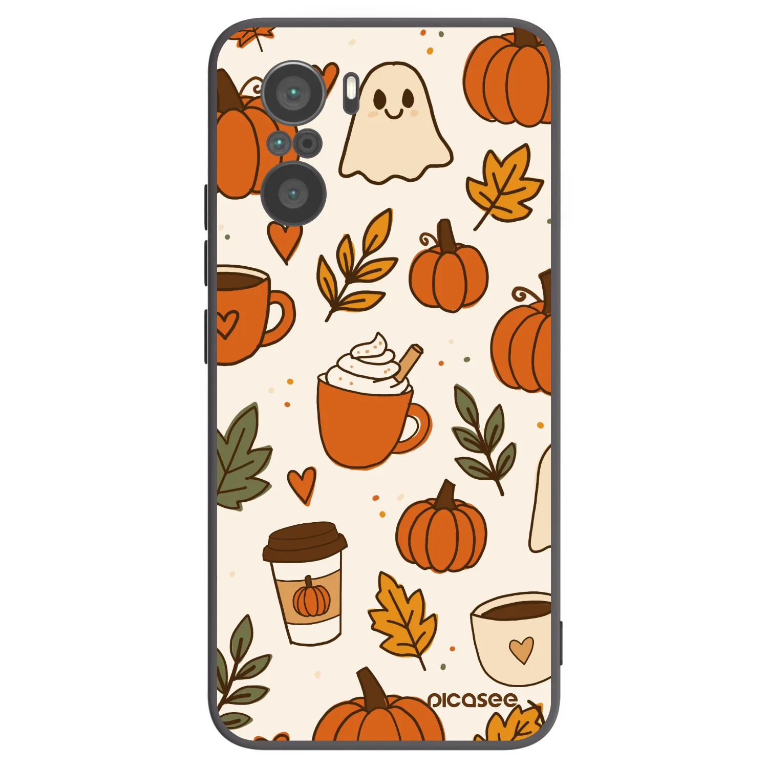 Picasee fekete szilikon tok az alábbi mobiltelefonokra Xiaomi Poco F3 - Fall vibes