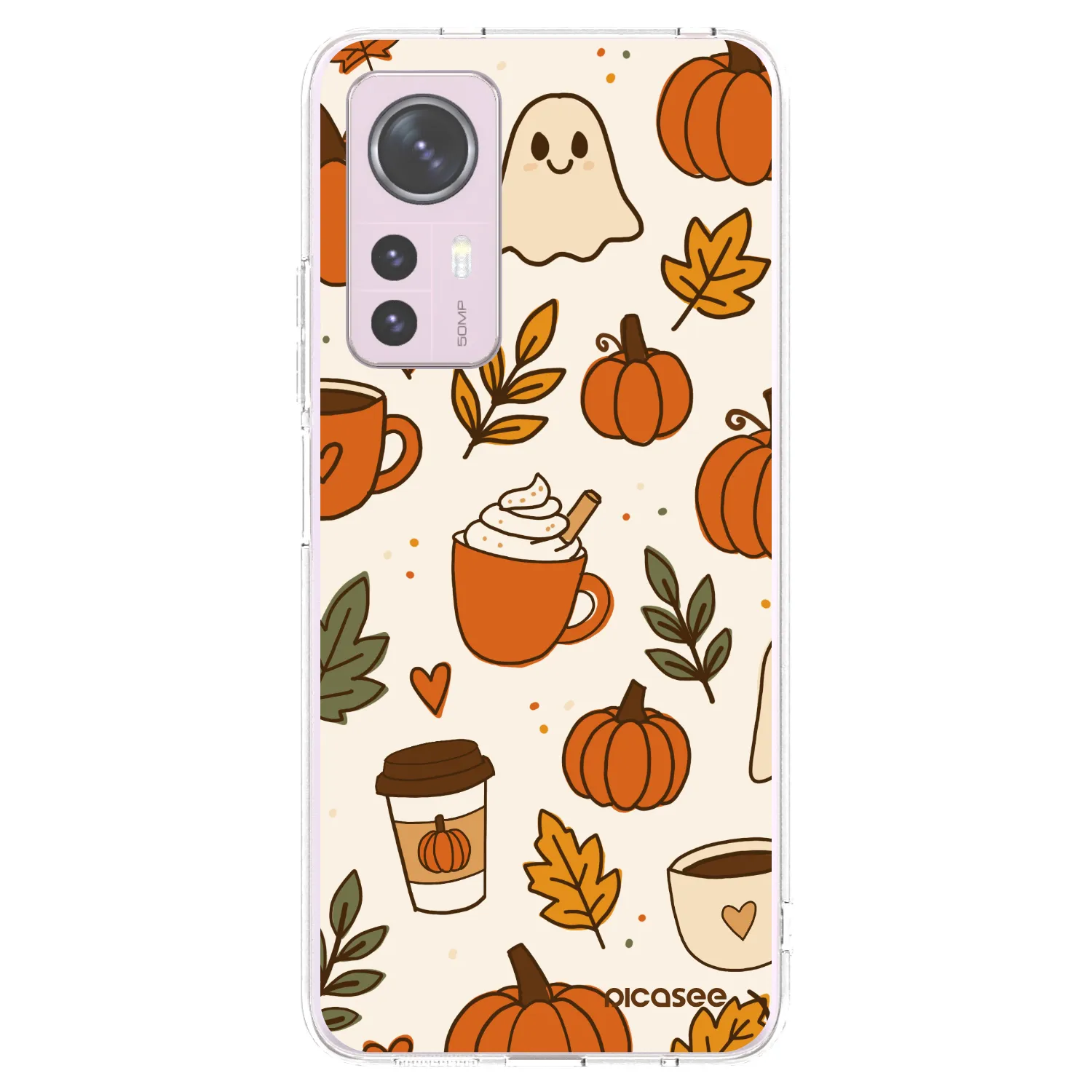 Picasee átlátszó szilikon tok az alábbi mobiltelefonokra Xiaomi 12 - Fall vibes