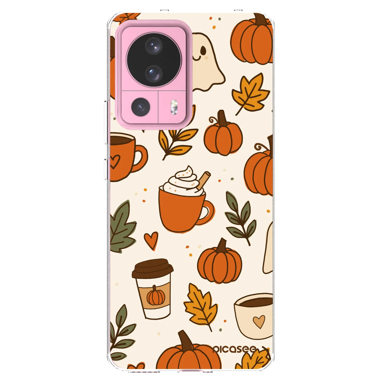 Picasee átlátszó szilikon tok az alábbi mobiltelefonokra Xiaomi 13 Lite - Fall vibes