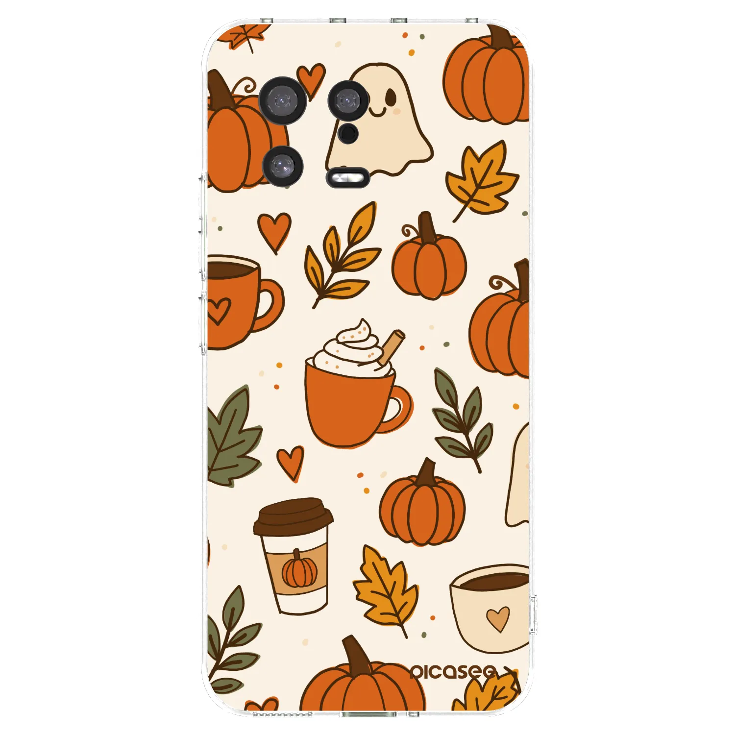 Picasee átlátszó szilikon tok az alábbi mobiltelefonokra Xiaomi 13 - Fall vibes