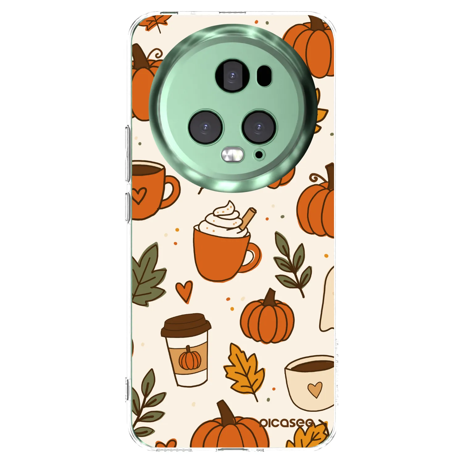 Picasee átlátszó szilikon tok az alábbi mobiltelefonokra Honor Magic5 Pro - Fall vibes