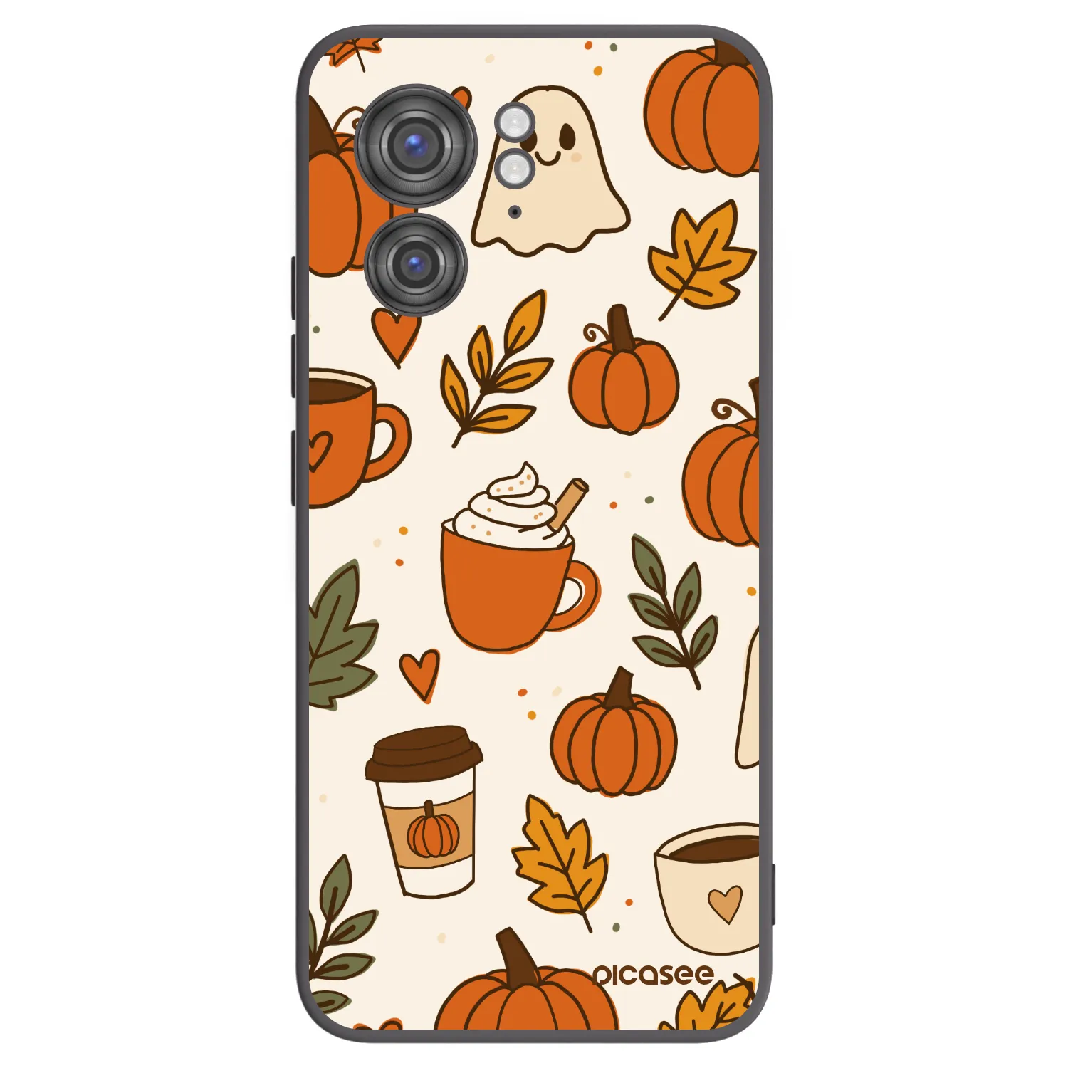 Picasee fekete szilikon tok az alábbi mobiltelefonokra Motorola Edge 40 - Fall vibes