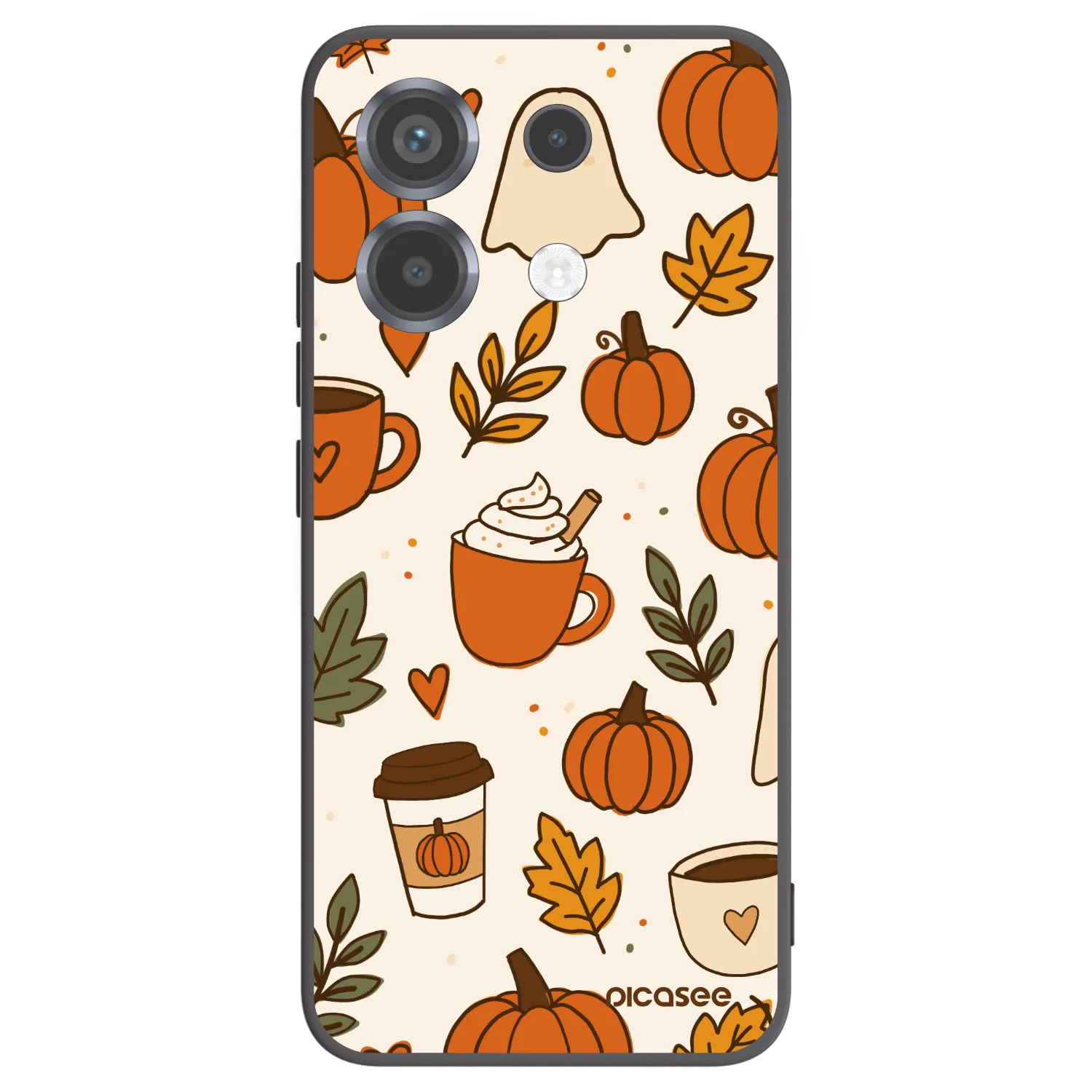 Picasee fekete szilikon tok az alábbi mobiltelefonokra Xiaomi Poco X6 - Fall vibes