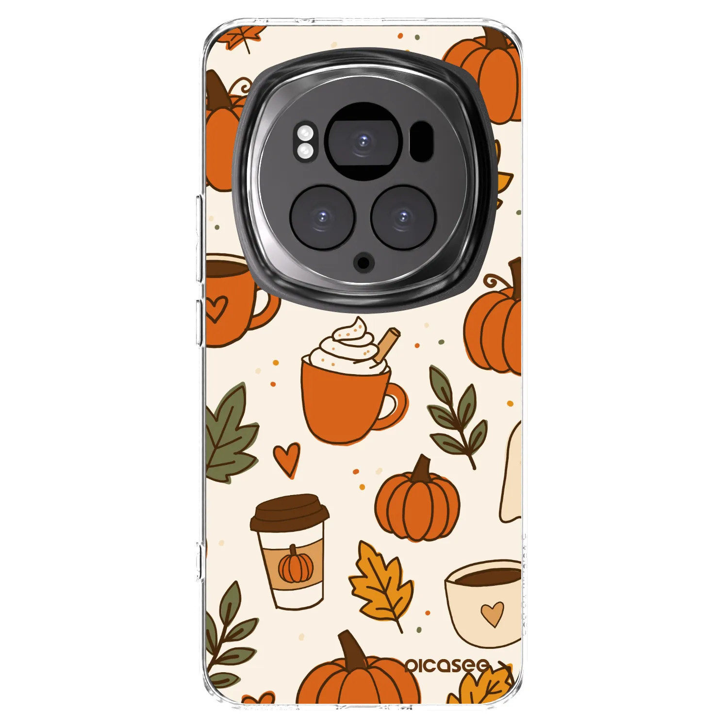 Picasee átlátszó szilikon tok az alábbi mobiltelefonokra Honor Magic6 Pro - Fall vibes