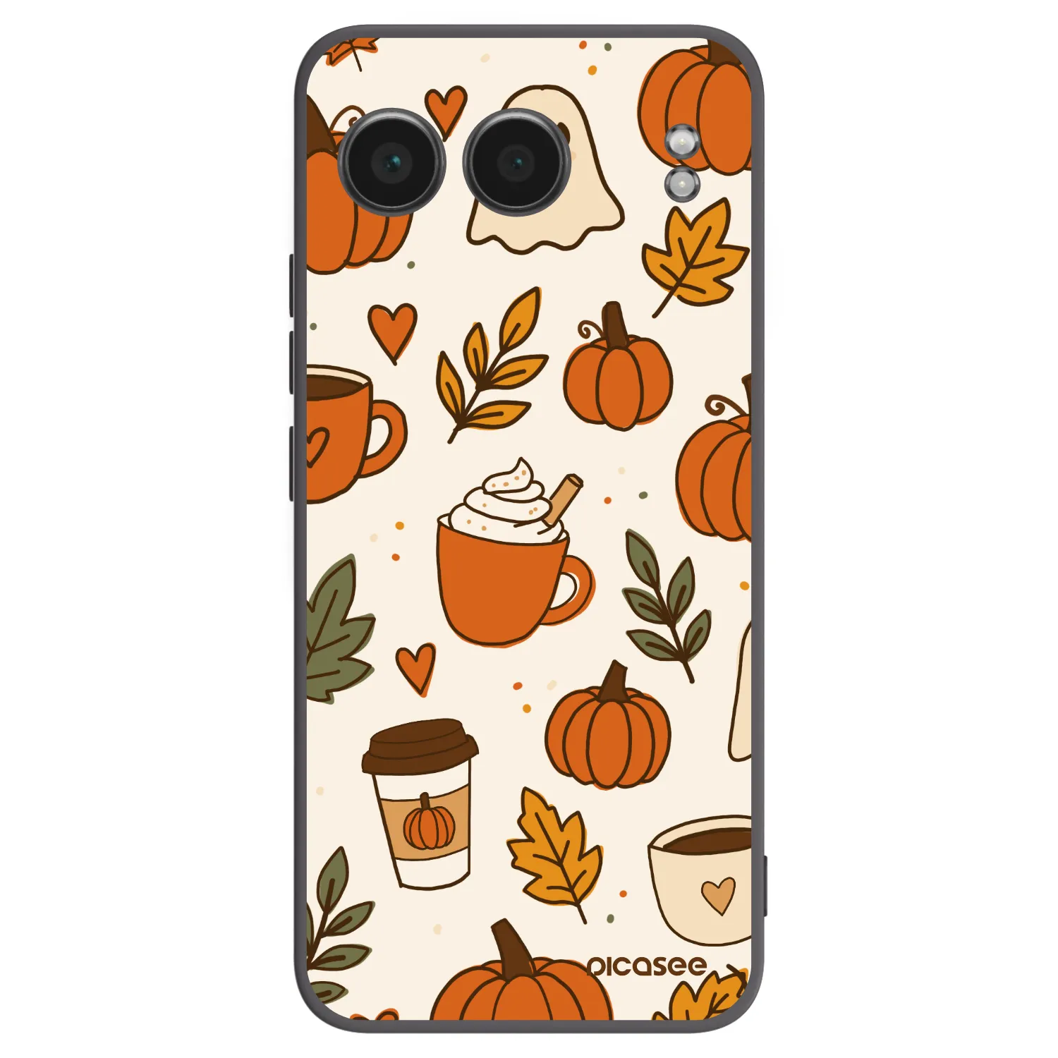 Picasee fekete szilikon tok az alábbi mobiltelefonokra OnePlus Nord 4 - Fall vibes