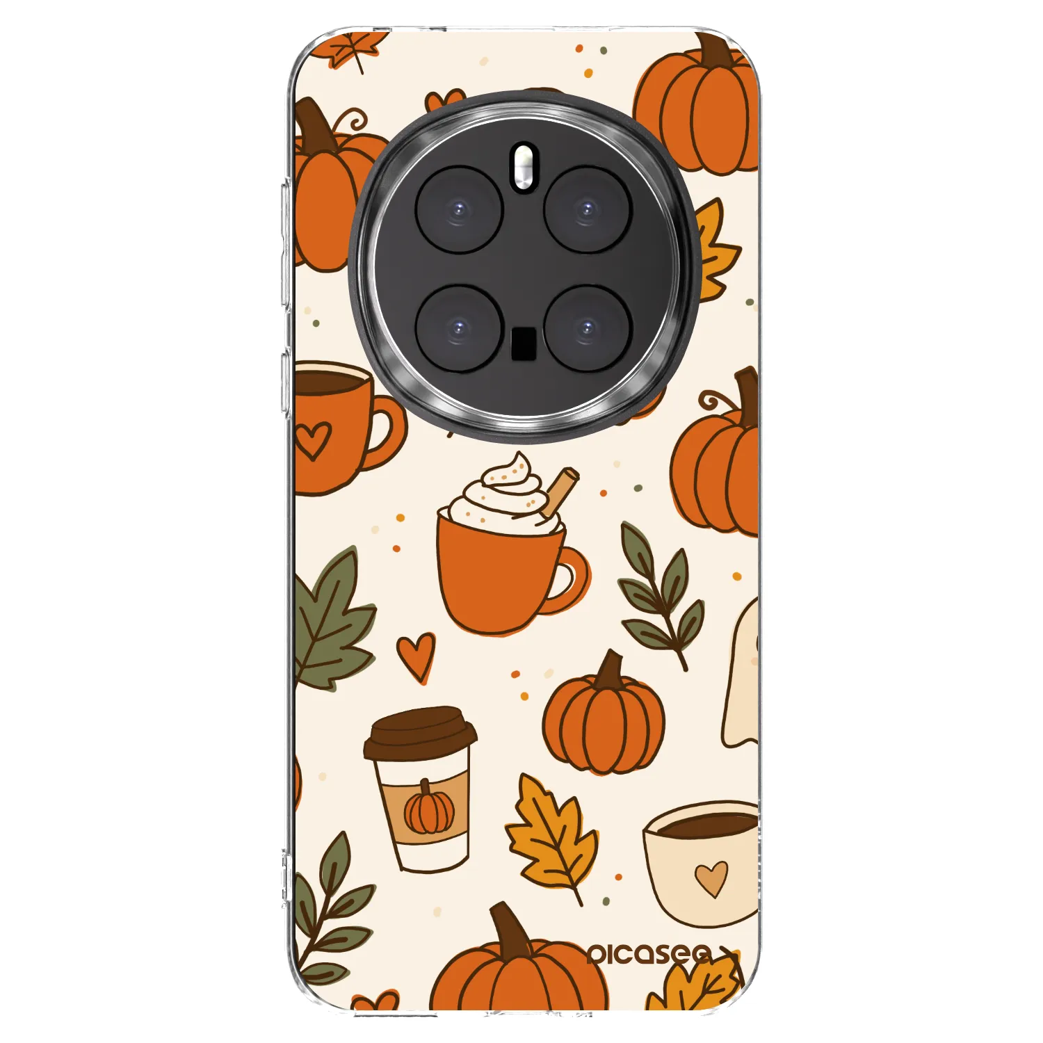 Picasee átlátszó szilikon tok az alábbi mobiltelefonokra Honor Magic7 Pro 5G - Fall vibes