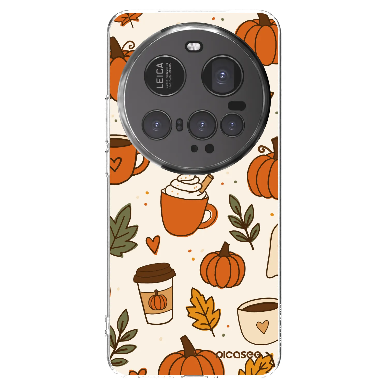 Picasee átlátszó szilikon tok az alábbi mobiltelefonokra Xiaomi 15 Ultra - Fall vibes