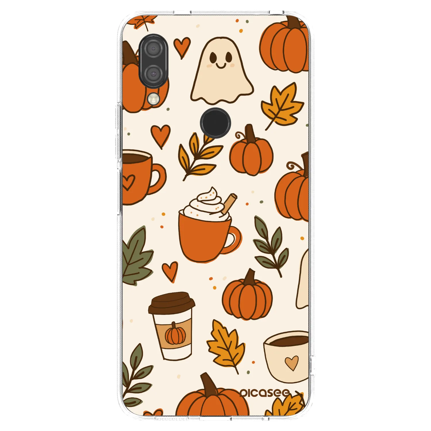 Picasee átlátszó szilikon tok az alábbi mobiltelefonokra Xiaomi Redmi 7 - Fall vibes