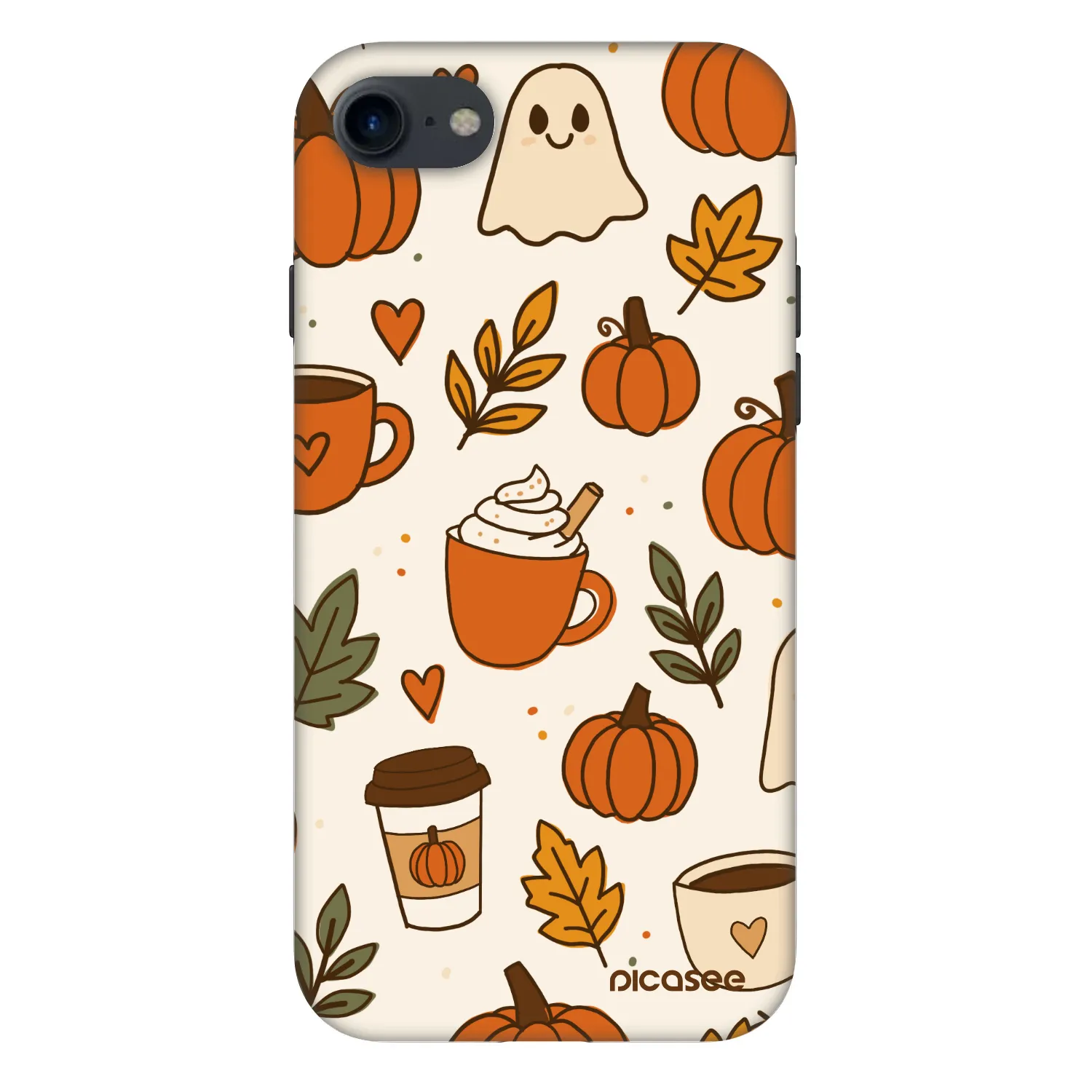 Picasee Fashion Case Apple iPhone SE 2020 - Fall vibes