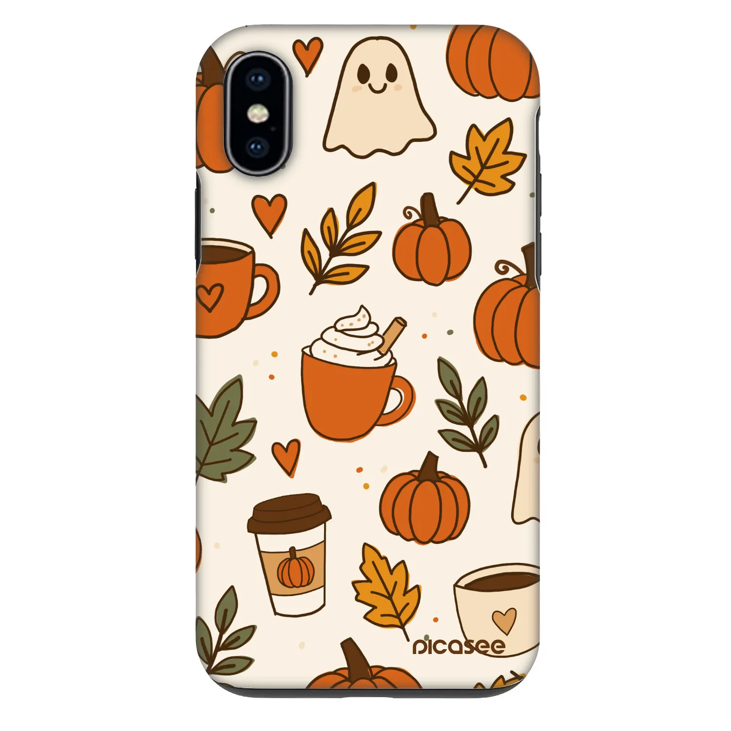 Picasee Fashion Case Apple iPhone X/XS - Fall vibes