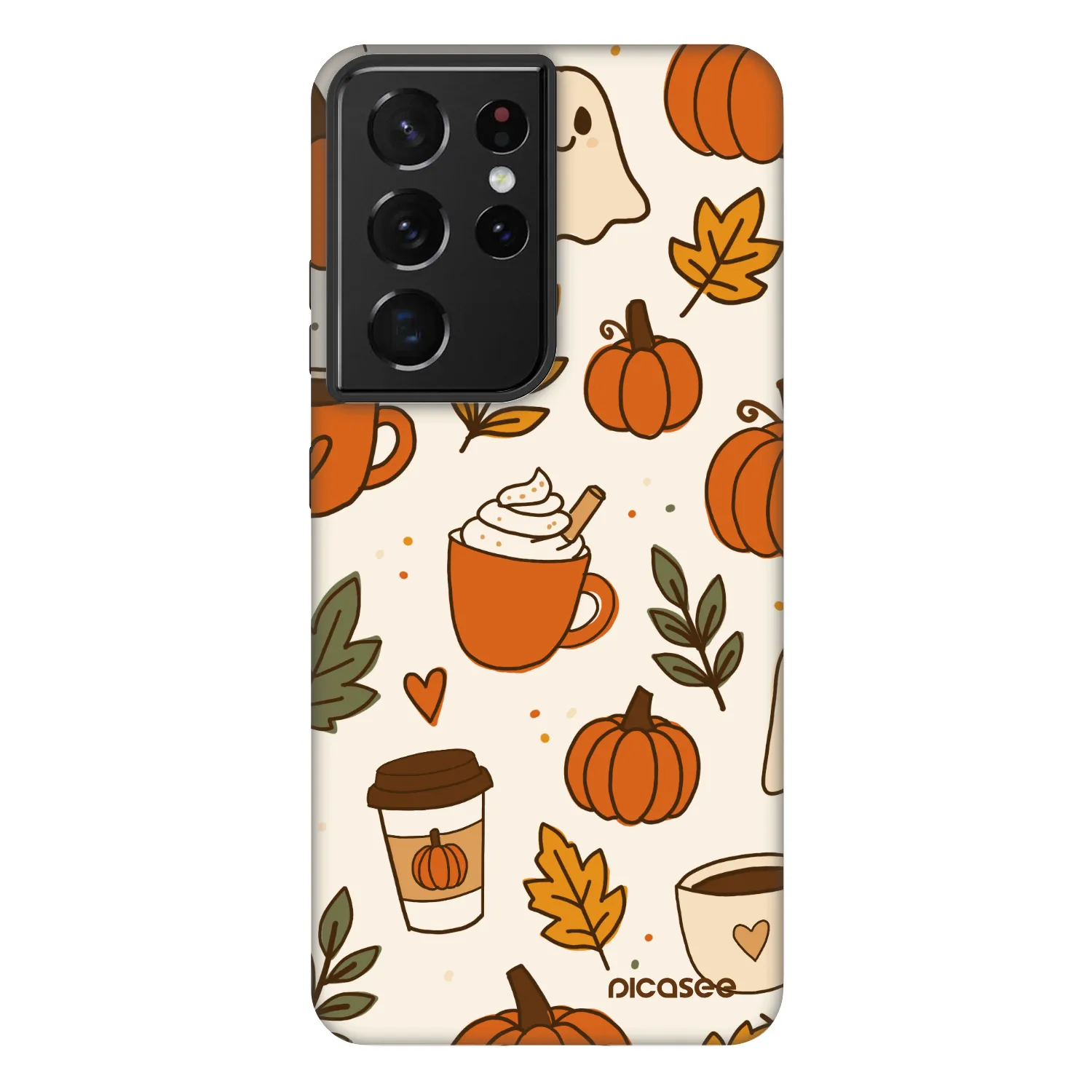 Picasee Fashion Case Samsung Galaxy S21 Ultra 5G G998B - Fall vibes
