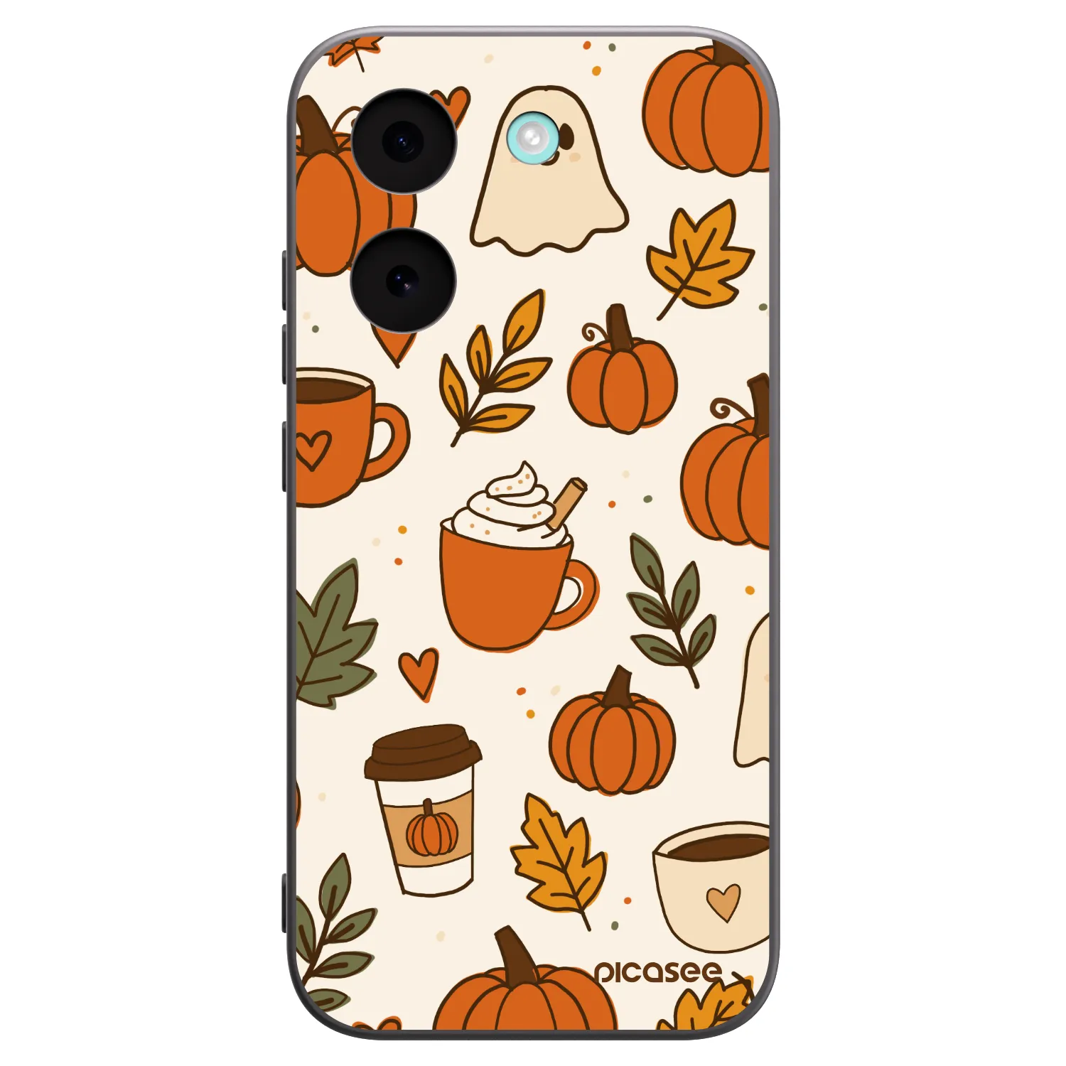 Picasee fekete szilikon tok az alábbi mobiltelefonokra Xiaomi Poco X8 Pro - Fall vibes