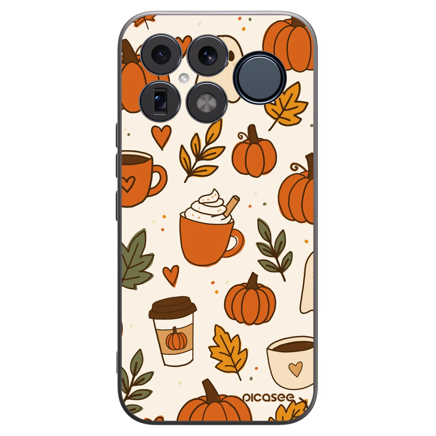 Picasee fekete szilikon tok az alábbi mobiltelefonokra Xiaomi Poco F8 Ultra - Fall vibes