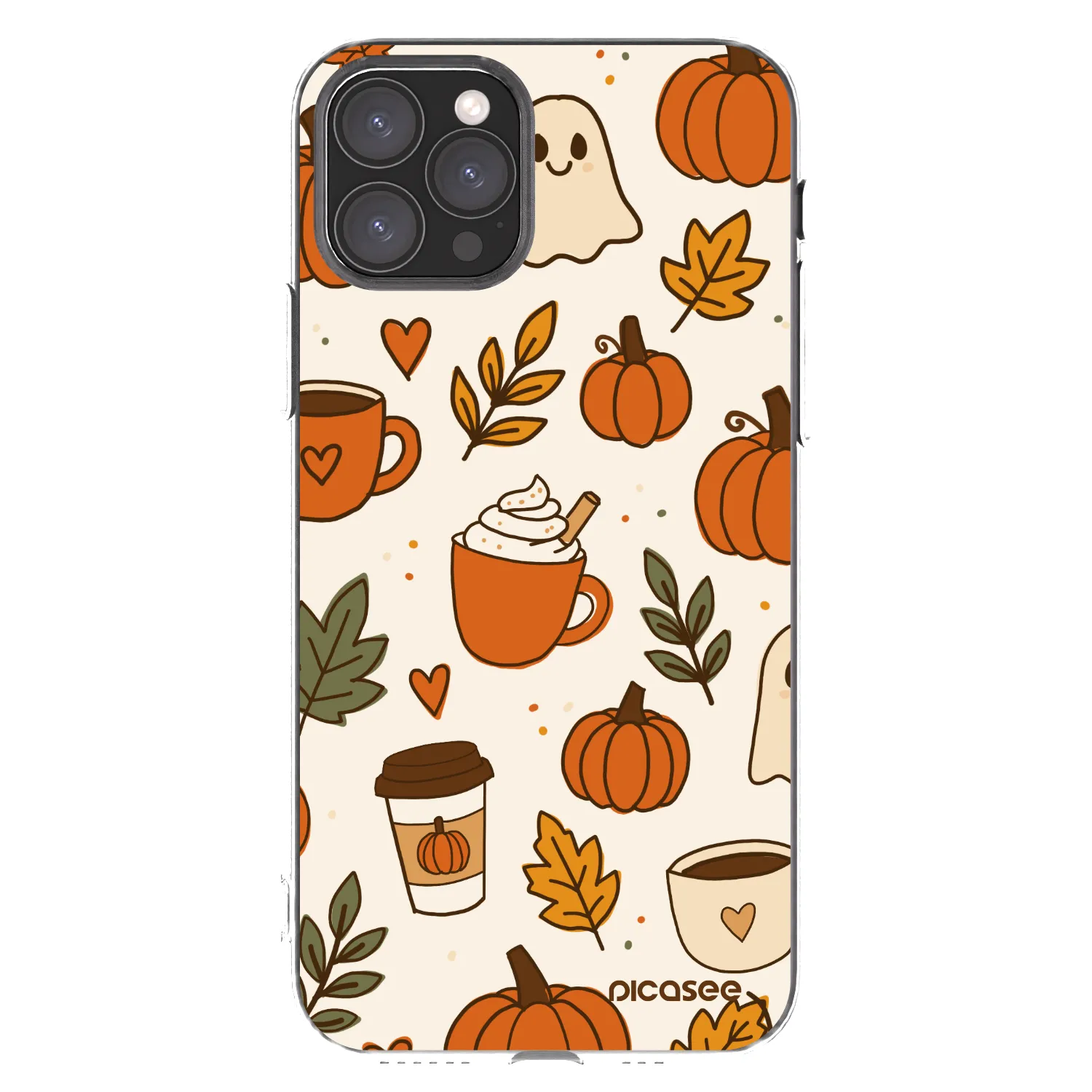 Picasee átlátszó szilikon tok az alábbi mobiltelefonokra Apple iPhone 11 Pro - Fall vibes