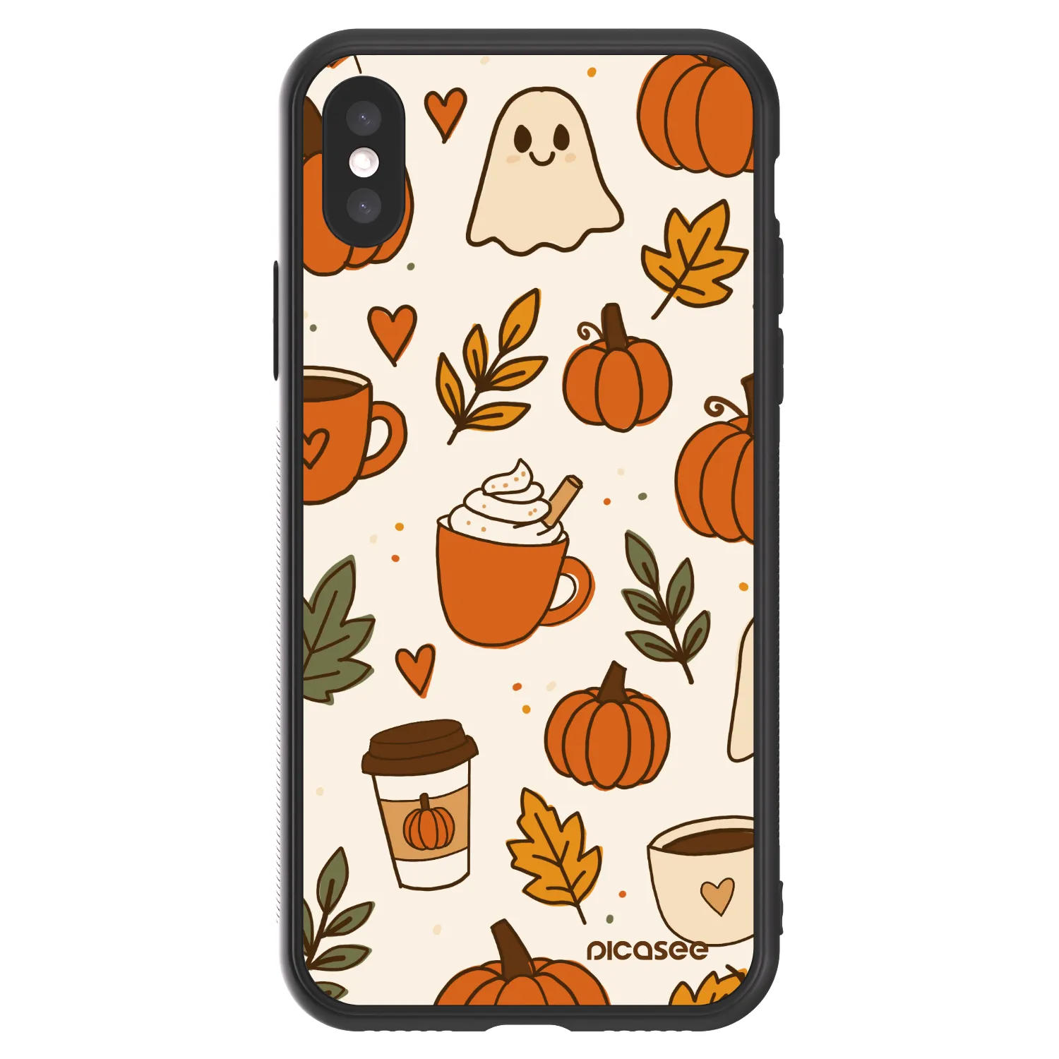 Picasee ULTIMATE CASE Apple iPhone X/XS - készülékre - Fall vibes