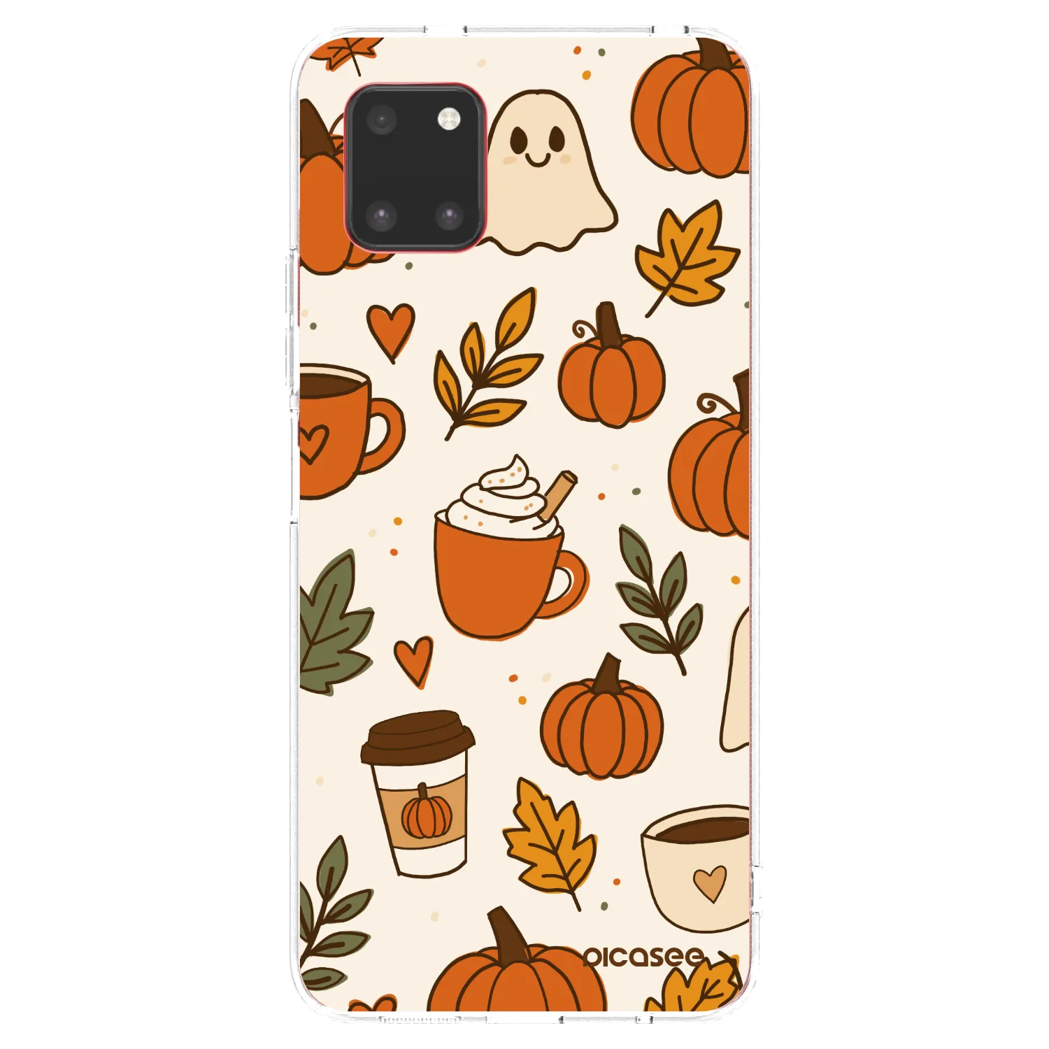 Picasee átlátszó szilikon tok az alábbi mobiltelefonokra Samsung Galaxy Note 10 Lite N770F - Fall vibes