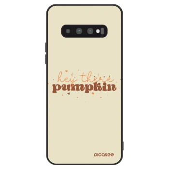 Szilikon tok erre a típusra Samsung Galaxy S10 Plus G975 - Hey there pumpkin