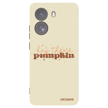 Picasee fekete szilikon tok az alábbi mobiltelefonokra Xiaomi Poco X7 - Hey there pumpkin